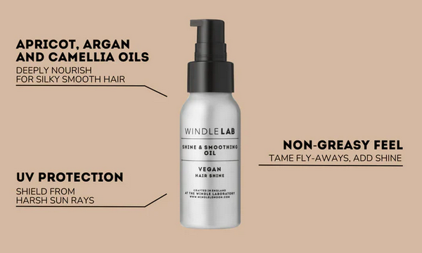 Windle Lab Shine & Smoothing Oil: A Lightweight Finishing Oil That Delivers Shine Without the Grease